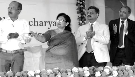 Foundation Stone Laying ceremony of IQ City Nursing College