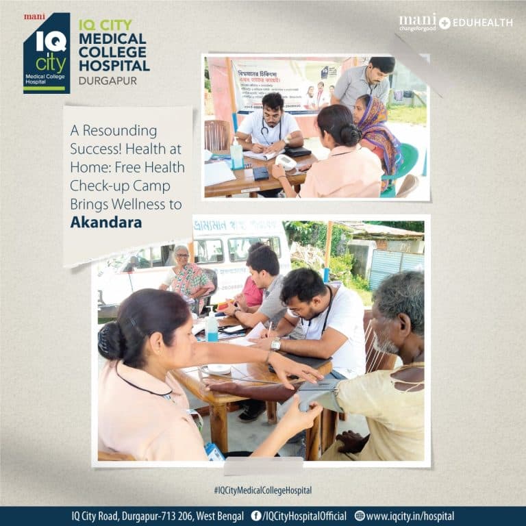 Free Health Check-up Camp Held in Akandara – Wellness at Your Doorstep