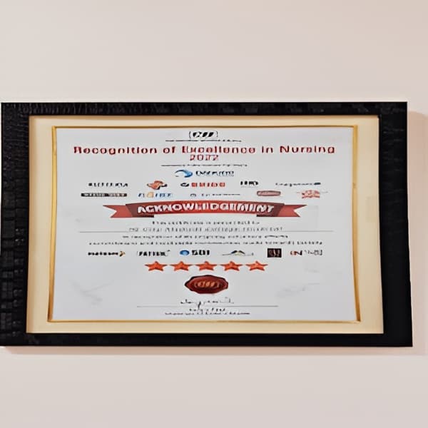 Recognision of Excellence in Nursing 2022