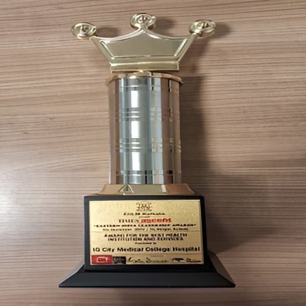 Times Ascent-Best Health Institution and Service Trophy 2022